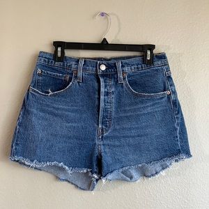 Levi denim shorts